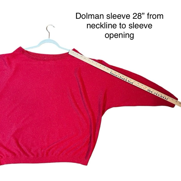 I.N.C By International Concepts Woman. Color is Metallic Red. Size 2X. - Picture 8 of 11